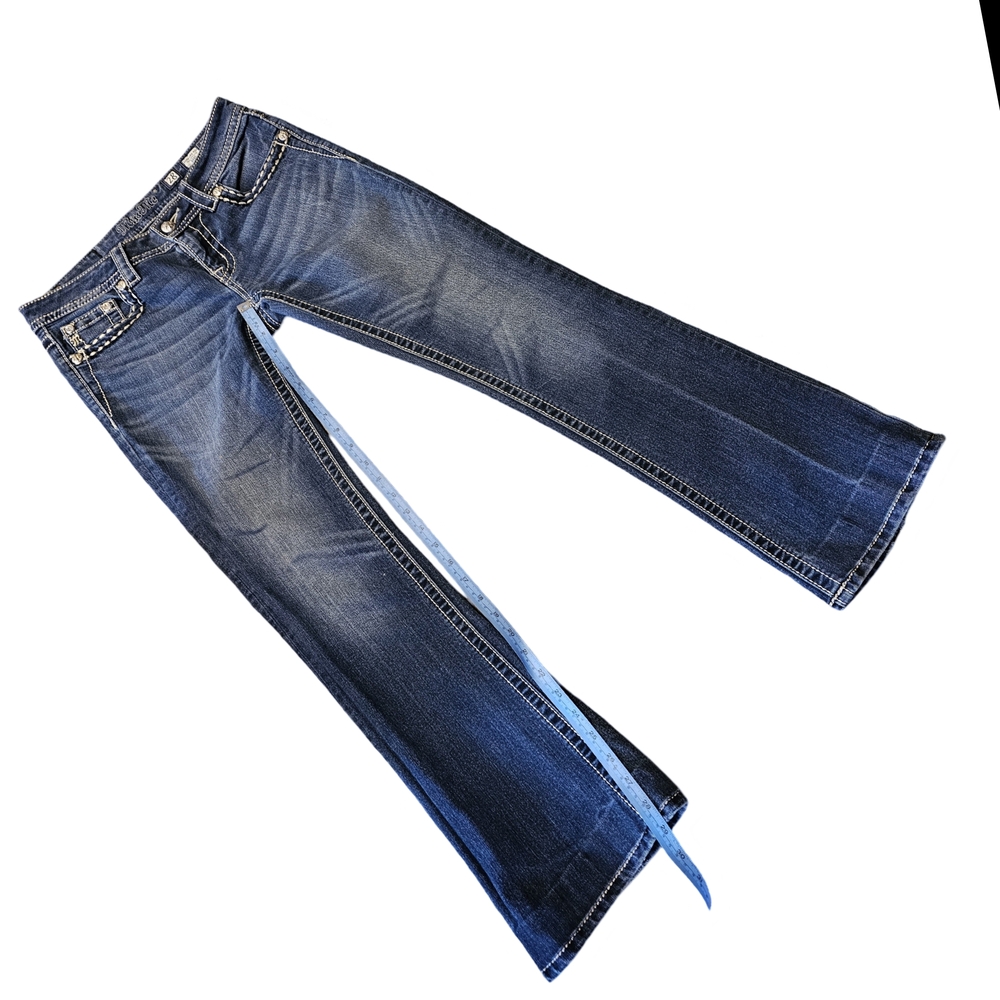 Miss Me Embellished Blue Jeans - Picture 2 of 7